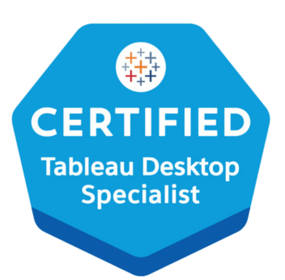 Tableau Desktop badge